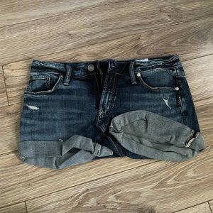 Silver Jeans jean shorts